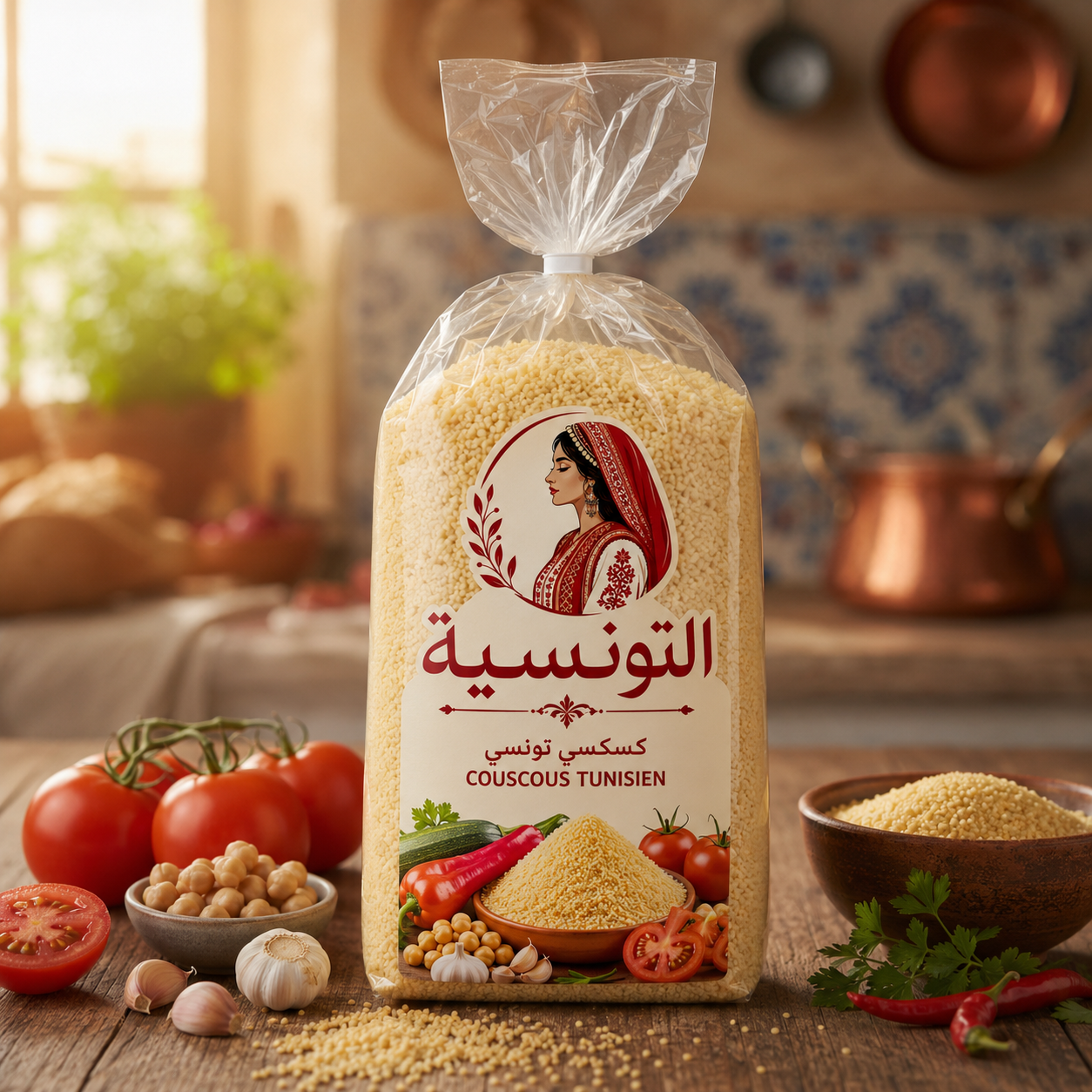 Couscous Tunisien Artisanal التونسية